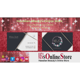 Cartão De Visita Modelo Floral Elegante Personalizável 14