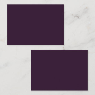 Cartão De Visita Modelo Monocromático ROXO Orçamento