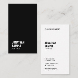 Cartão De Visita Modelo personalizado moderno elegante e personaliz