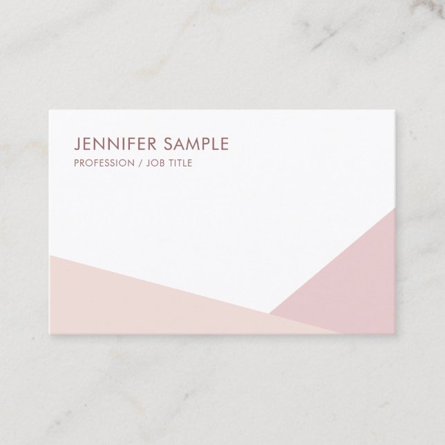 Cartão De Visita Modelo profissional simples e elegante moderno e e (Frente)