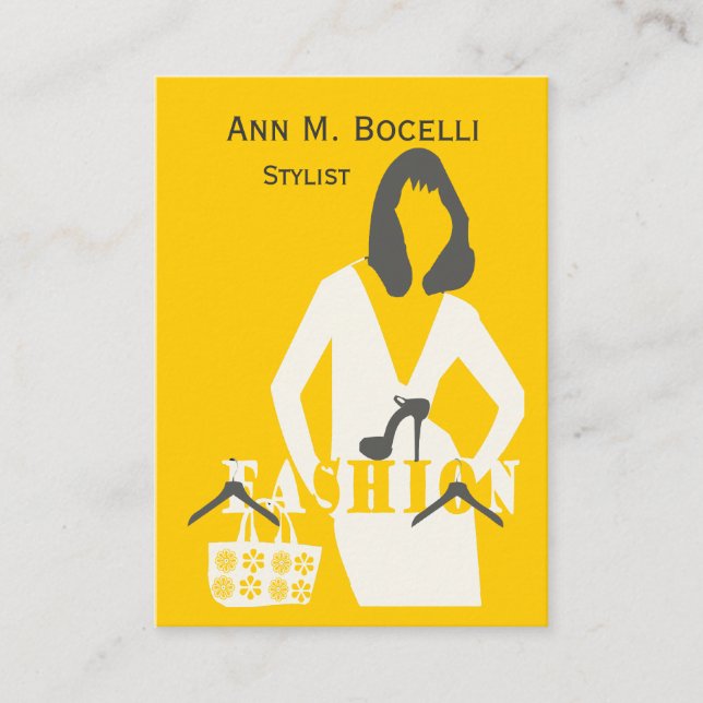 Cartão De Visita Modelo Sewing do profissional do desenhador de (Frente)