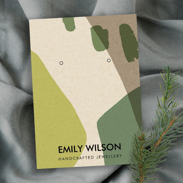 CARTÃO DE VISITA MODERN ABSTRATO ART EARRT (EXIBIÇÃO MODERNA DA ART (Criador carregado)