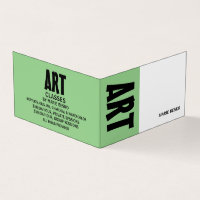 Modern Bold, Professor de Arte, Detalhado
