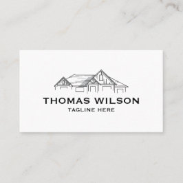 Cartão De Visita Modern Construction Handyman Carpenter Tools Busin