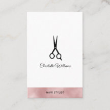 Modern Friseur Visitenkarte
