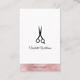 Cartão De Visita Modern Friseur Visitenkarte
