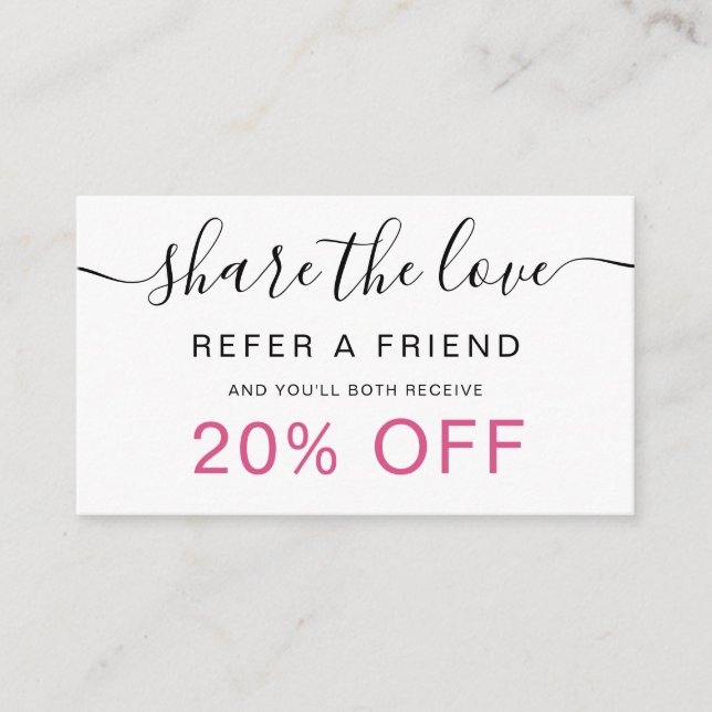 Cartão De Visita modern minimalist black and white (Frente)