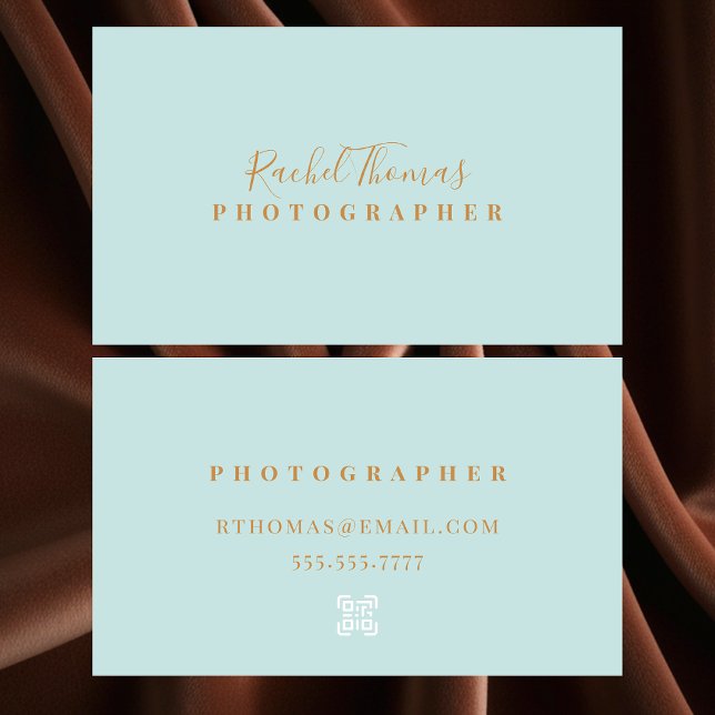 Cartão De Visita Modern Minimalist Luxury Chic Stylish Professional (Criador carregado)