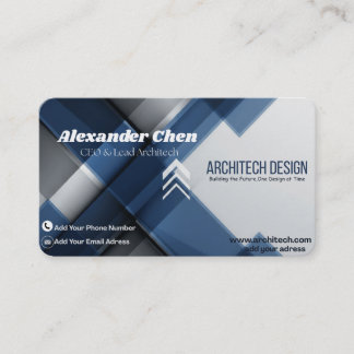 Cartão De Visita Modern Professional Business Card