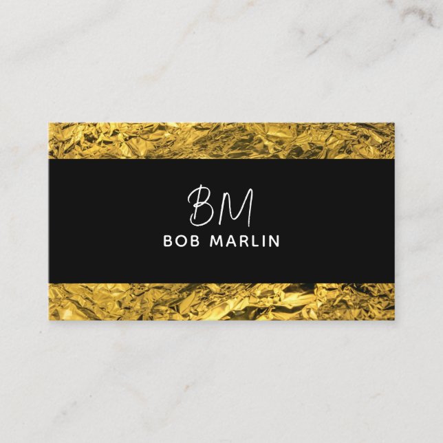 Cartão De Visita Modern Professional Minimalist Executive Generic (Frente)