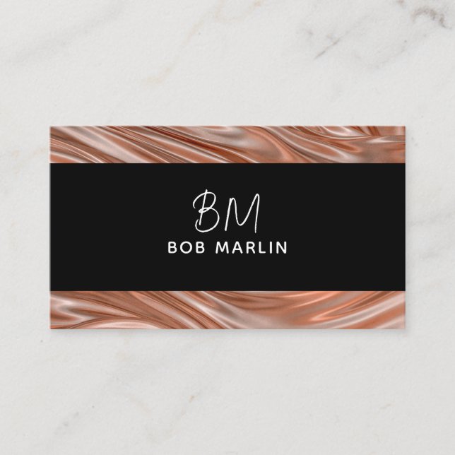 Cartão De Visita Modern Professional Minimalist Executive Generic (Frente)