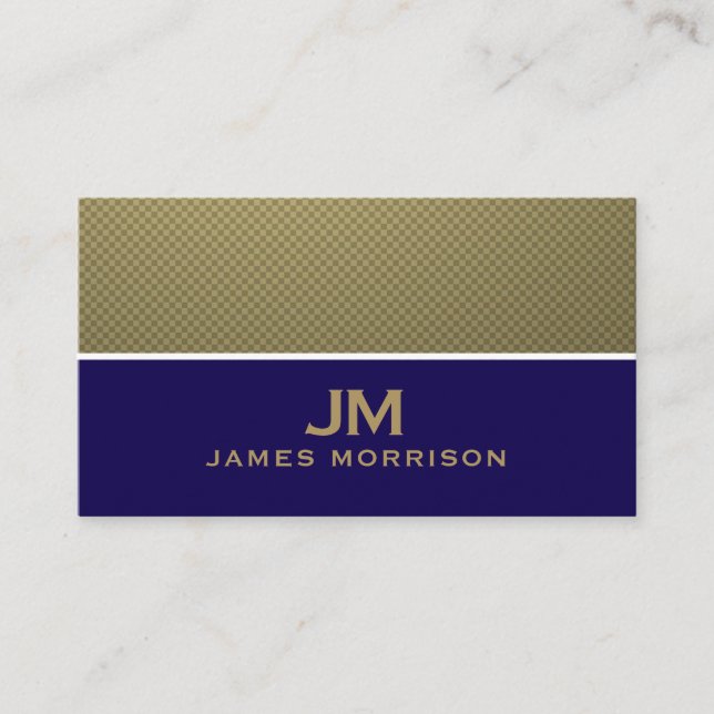 Cartão De Visita Modern Professional Minimalist Executive Generic B (Frente)