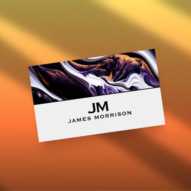 Cartão De Visita Modern Professional Minimalist Executive Generic B (Criador carregado)