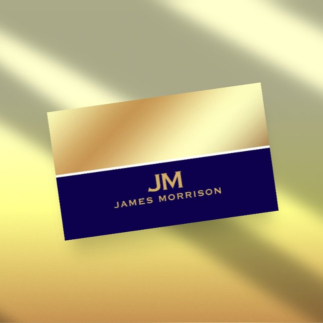 Cartão De Visita Modern Professional Minimalist Executive Generic B (Criador carregado)