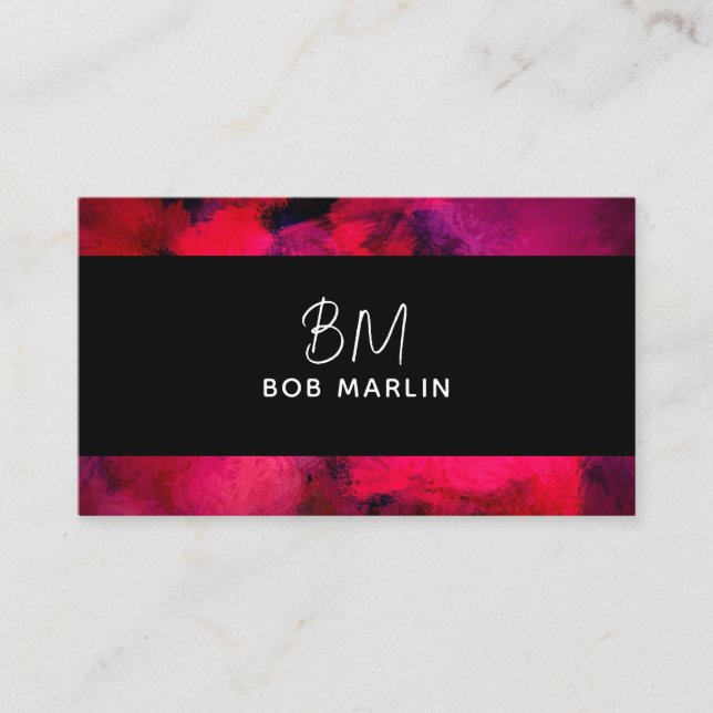 Cartão De Visita Modern Professional Minimalist Executive Generic B (Frente)