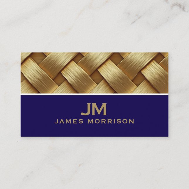 Cartão De Visita Modern Professional Minimalist Executive Generic B (Frente)