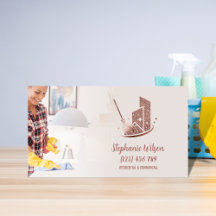 Modern Trendy House Limpando Maid Janitorial Busin