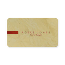 Modern Tuscan Sun Business Card