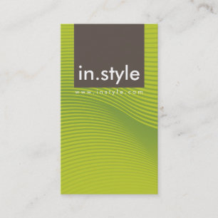 CARTÃO DE VISITA: moderna moderna tendência P6