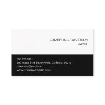 Moderna Simples Companhia Branca Branca Preta