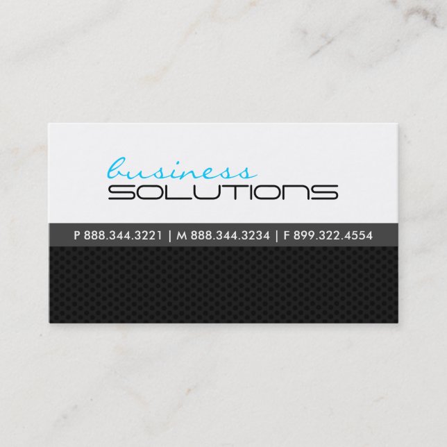 Cartão de visita moderno (Frente)