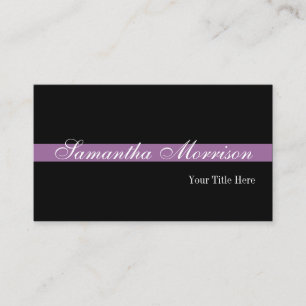 Cartão De Visita Moderno