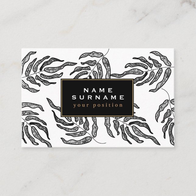 Cartão De Visita Moderno (Frente)