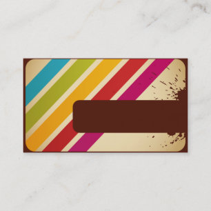 cartão de visita moderno