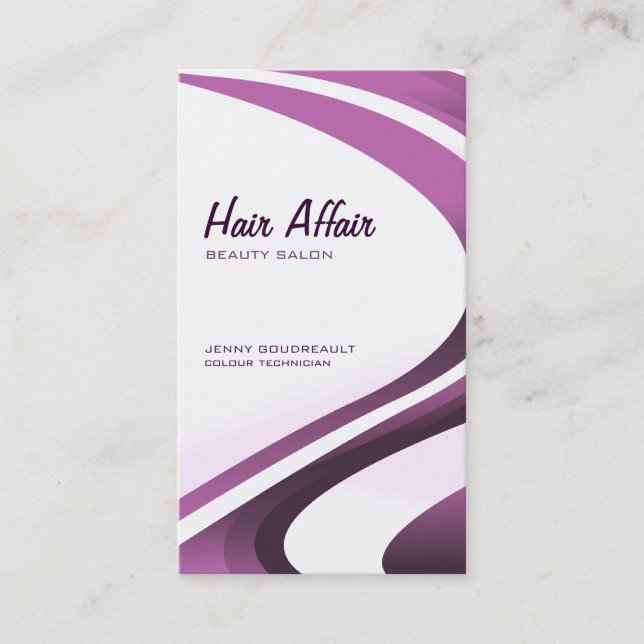 Cartão de visita moderno (Frente)