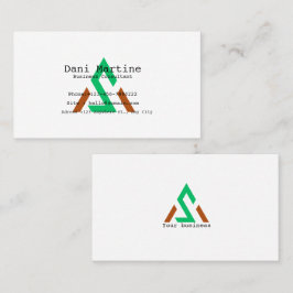 Cartão de Visita Moderno Aquarela Personalizado