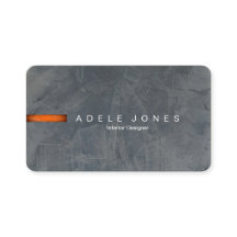 Cartão de visita moderno da ardósia