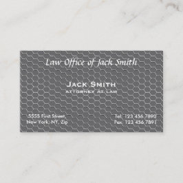 Cartão de visita MODERNO do favo de mel