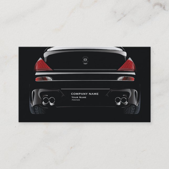 Cartão de visita moderno do negócio do (Frente)