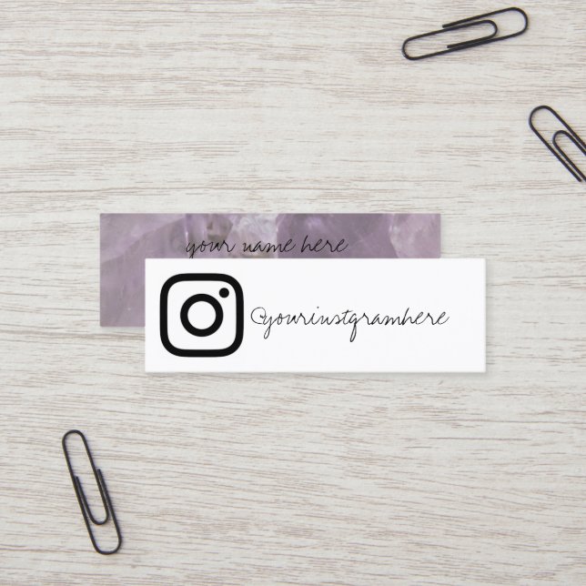 cartão de visita moderno dos meios sociais de (Frente/Verso In Situ)