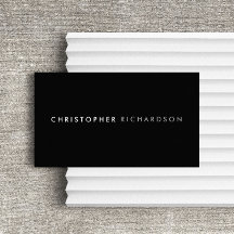 MODERNO E MINIMAL preto/branco