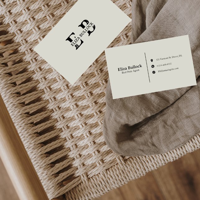 Cartão de visita moderno e Rico (Criador carregado)