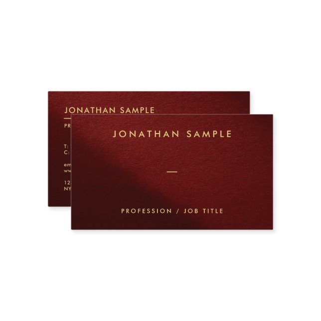 Cartão De Visita Moderno Elegante Código QR Premium Lúxurido (Frente/Verso In Situ)