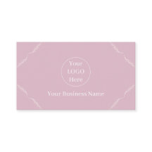 Moderno Elegante folhas Rosa Cor-de-rosa