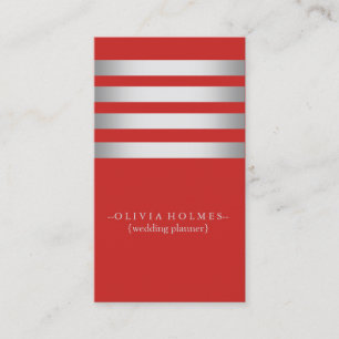 Cartão De Visita Moderno Elegante Gold Foil Metal Professional