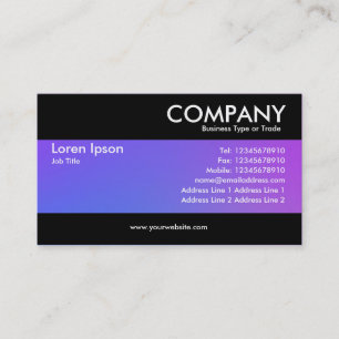 Cartão De Visita Moderno - Gradientes Suaves