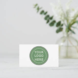 Cartão De Visita moderno, minimalista e elegante personalizado