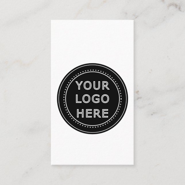 Cartão De Visita Moderno, minimalista, elegante e personalizável (Frente)