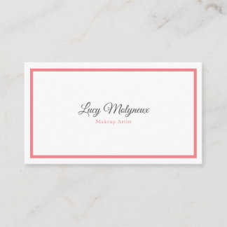 Cartão De Visita Moderno minimalista profissional