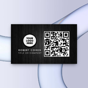 Cartão de Visita Moderno Personalizado com Logotip