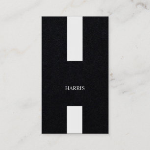 Cartão De Visita Modificação simétrica requintado