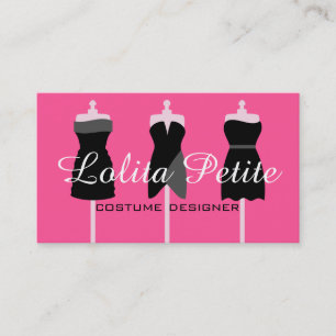 Cartão De Visita Modificações de Fashion Seamstress do Costume De