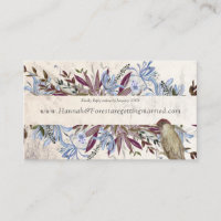 Moldura floral russa com aves