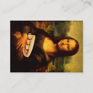 Cartão De Visita Mona Lisa ama Panini