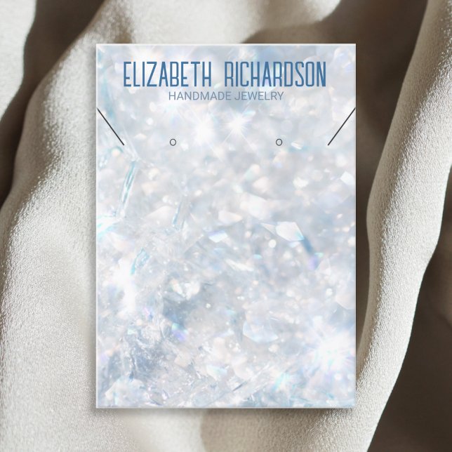 Cartão De Visita Monitor de Cristal de Luxo Elegante Moderno (Criador carregado)