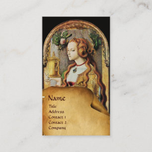 CARTÃO DE VISITA MONOGRAMA DE BELEZA NATURAL E COSMÉTICOS, BARBRAG